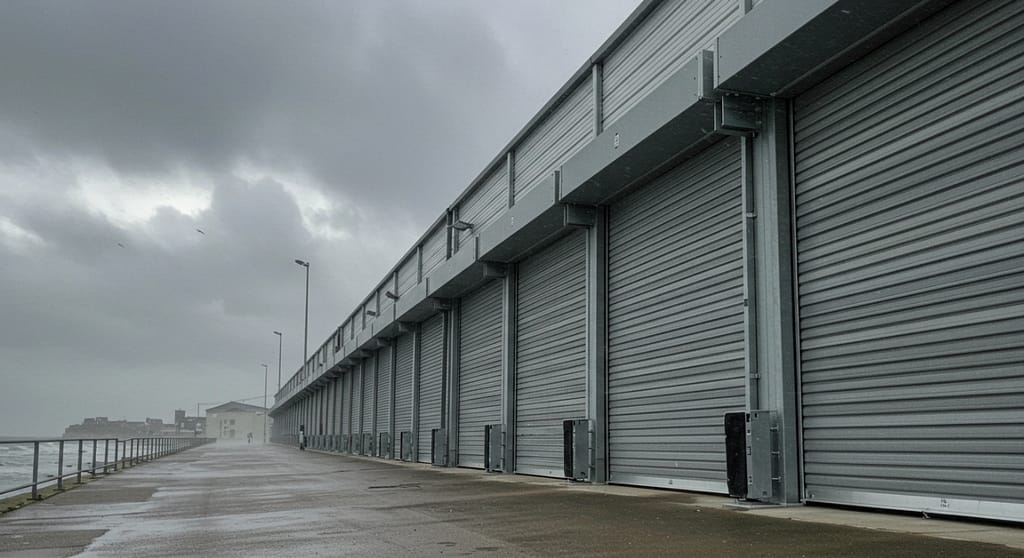 Wind Resistant Rolling Shutter