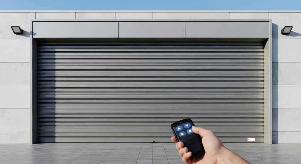 Motorized Rolling Shutter