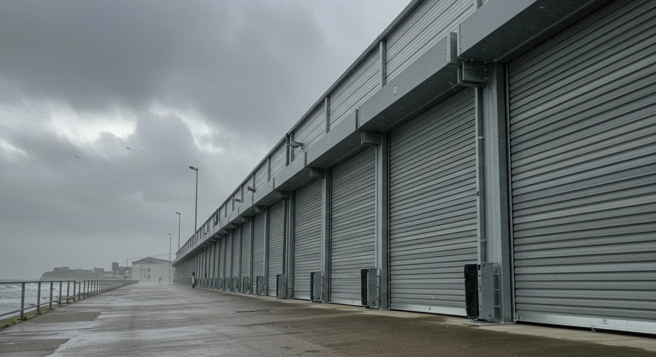 Wind Resistant Rolling Shutter
