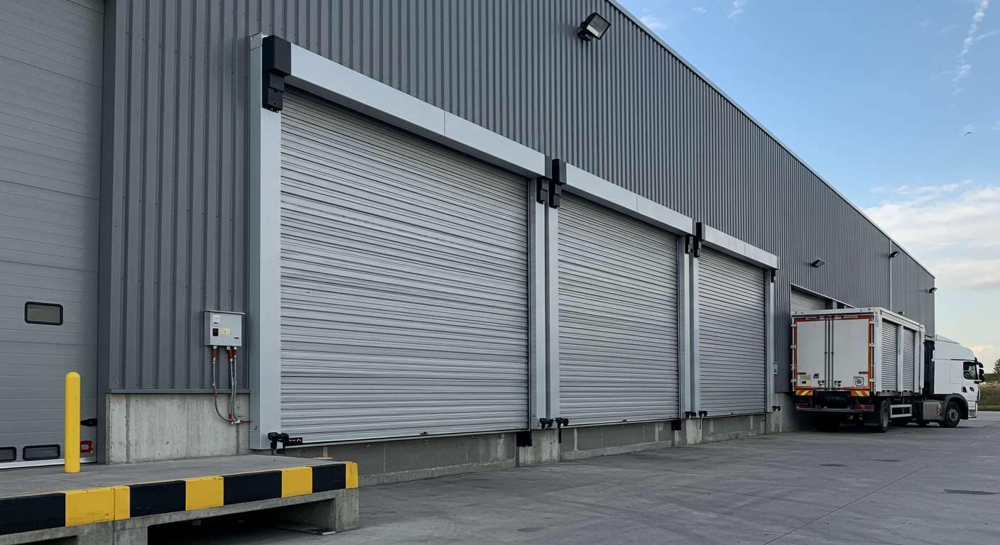 Galvanised Rolling Shutters